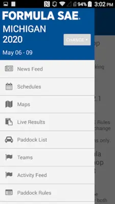 Formula SAE android App screenshot 0